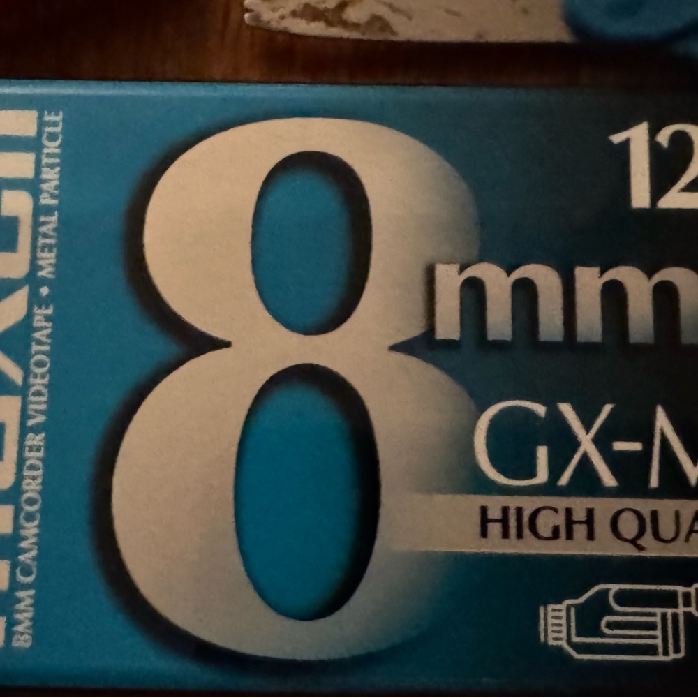 3 Maxell 8mm Gx-mp High Quality 120 Camcorder Video Cassette Tape